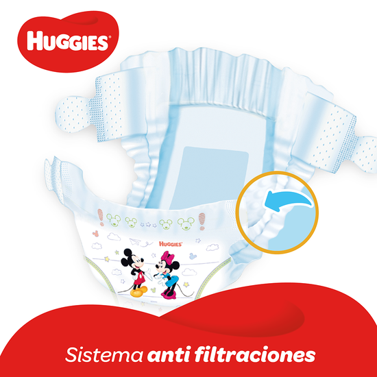 Pañales Huggies Natural Care Talla XXXG - 72uds Q260.00