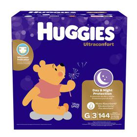 Pañales Huggies UltraConfort Talla G - 144uds