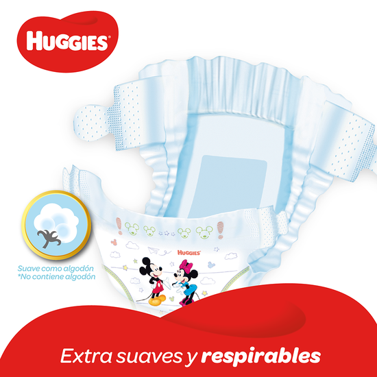 Pañales Huggies Natural Care Talla XXXG - 72uds Q260.00