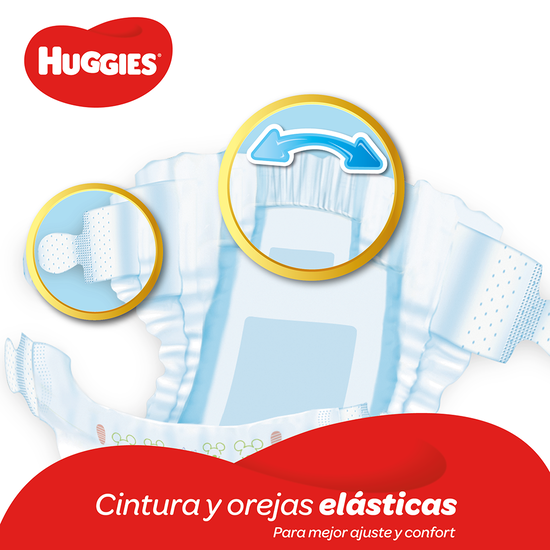Pañales Huggies Natural Care Talla XXXG - 72uds Q260.00