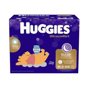 Pañales Huggies UltraConfort Pañales Talla M - 126uds